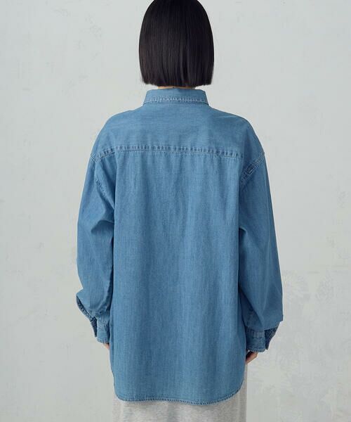 COMME CA ISM / コムサイズム シャツ・ブラウス | デニムビックシャツ | 詳細19