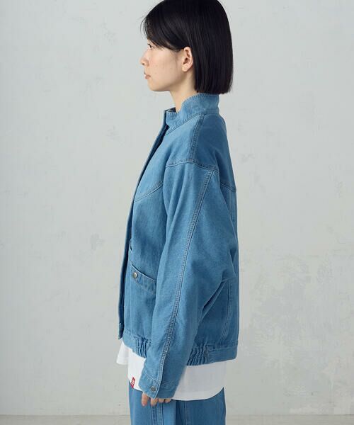 COMME CA ISM / コムサイズム Gジャン・デニムジャケット | デニムブルゾン / セットアップ対応 | 詳細12