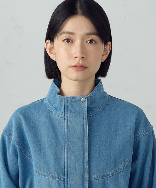 COMME CA ISM / コムサイズム Gジャン・デニムジャケット | デニムブルゾン / セットアップ対応 | 詳細14