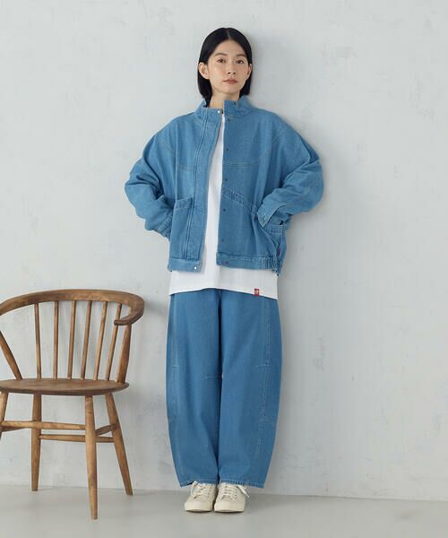 COMME CA ISM / コムサイズム Gジャン・デニムジャケット | デニムブルゾン / セットアップ対応 | 詳細5