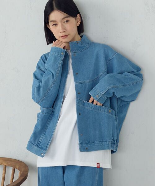 COMME CA ISM / コムサイズム Gジャン・デニムジャケット | デニムブルゾン / セットアップ対応 | 詳細7