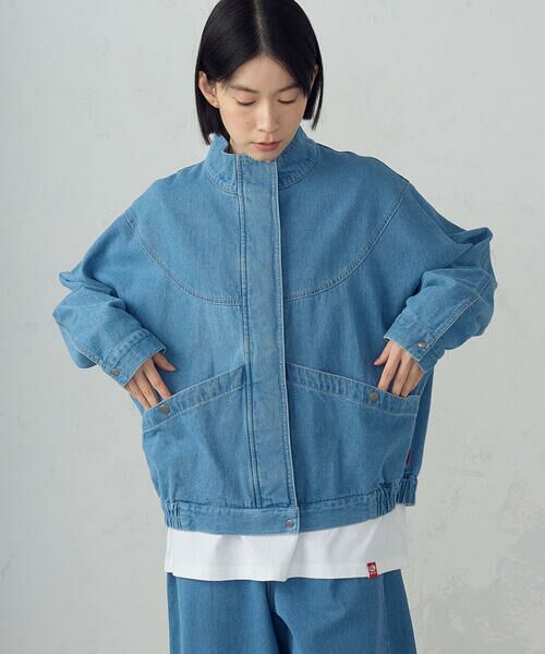 COMME CA ISM / コムサイズム Gジャン・デニムジャケット | デニムブルゾン / セットアップ対応 | 詳細9