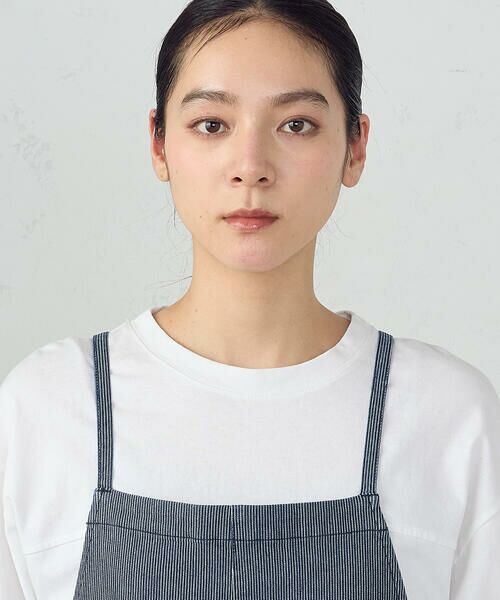 COMME CA ISM / コムサイズム サロペット・オールインワン | ヒッコリー/ツイル サロペット | 詳細17