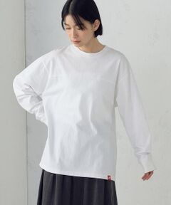 COMME CA ISM / コムサイズム カットソー | ヨーク切替えロングＴシャツ