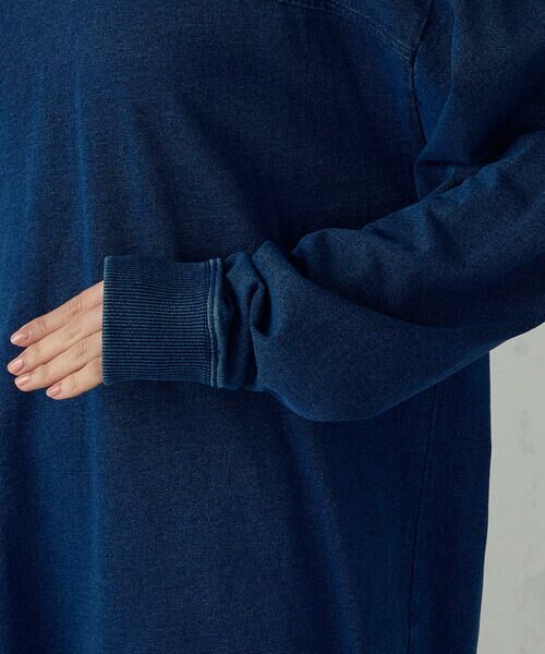 COMME CA ISM / コムサイズム カットソー | ヨーク切替えロングＴシャツ | 詳細11