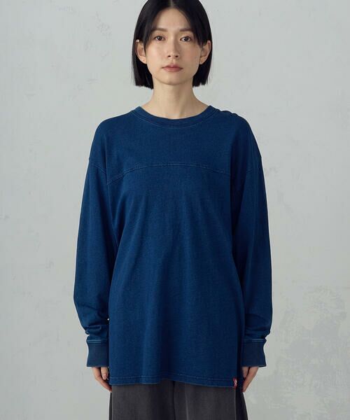 COMME CA ISM / コムサイズム カットソー | ヨーク切替えロングＴシャツ | 詳細7