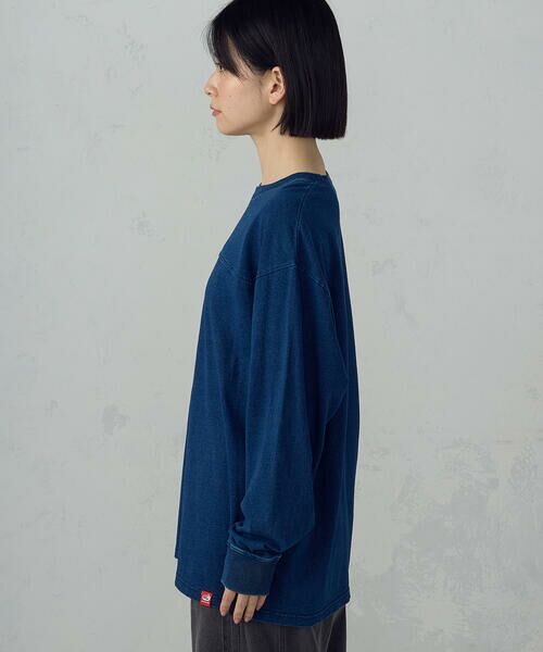 COMME CA ISM / コムサイズム カットソー | ヨーク切替えロングＴシャツ | 詳細8