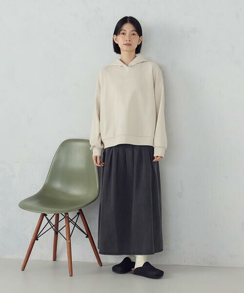 COMME CA ISM / コムサイズム パーカー | 裏毛フーディパーカ | 詳細1