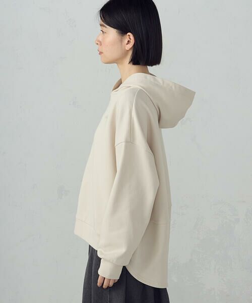 COMME CA ISM / コムサイズム パーカー | 裏毛フーディパーカ | 詳細5
