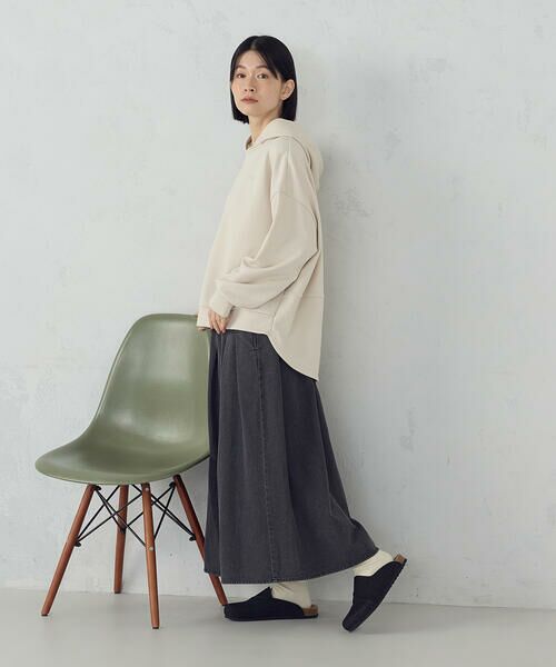 COMME CA ISM / コムサイズム パーカー | 裏毛フーディパーカ | 詳細2