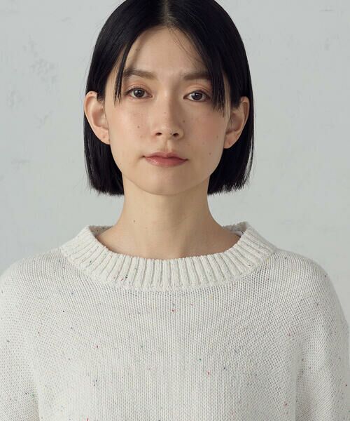COMME CA ISM / コムサイズム ニット・セーター | カラーネップ ニット | 詳細8