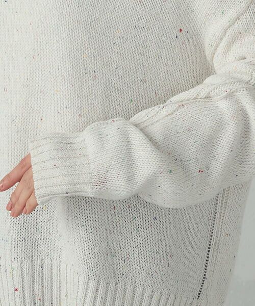 COMME CA ISM / コムサイズム ニット・セーター | カラーネップ ニット | 詳細9