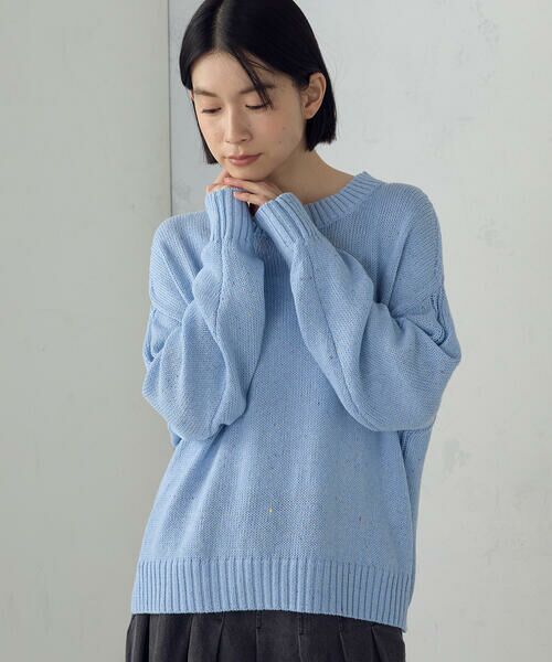 COMME CA ISM / コムサイズム ニット・セーター | カラーネップ ニット | 詳細23