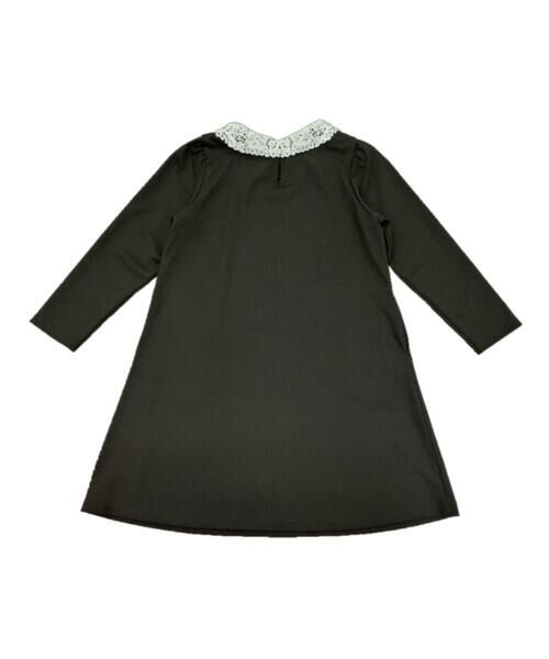 COMME CA ISM / コムサイズム ロング・マキシ丈ワンピース | レース襟付きワンピース(100-130cm) | 詳細1