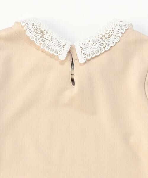 COMME CA ISM / コムサイズム ロング・マキシ丈ワンピース | レース襟付きワンピース(140-160cm) | 詳細9