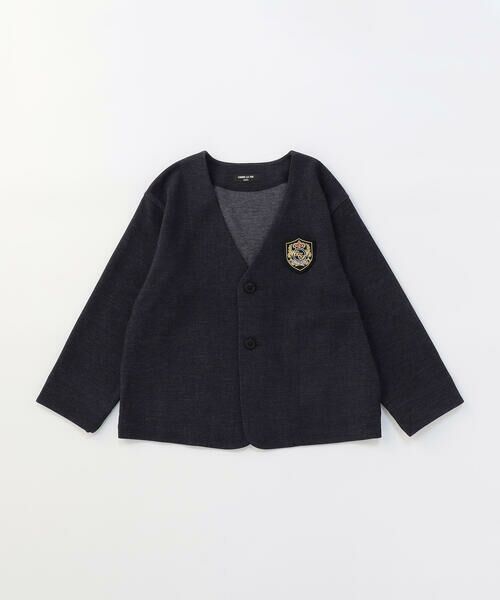 COMME CA ISM / コムサイズム セットアップ | ノーカラージャケットセットアップスーツ(110-130cm) | 詳細7