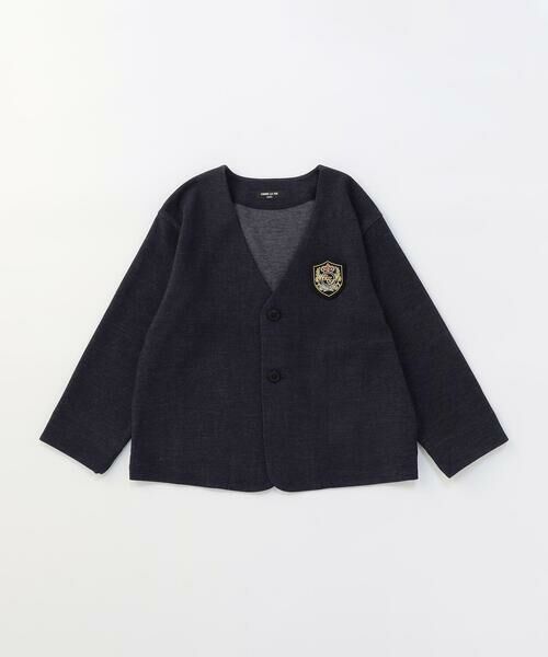 COMME CA ISM / コムサイズム セットアップ | ノーカラージャケットセットアップスーツ(140-160cm) | 詳細4