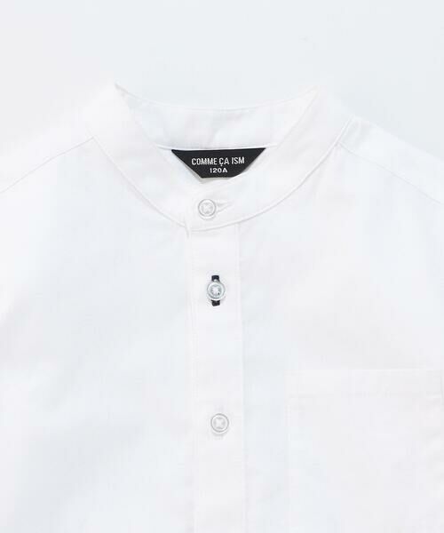 COMME CA ISM / コムサイズム シャツ・ブラウス | バンドカラーシャツ | 詳細4