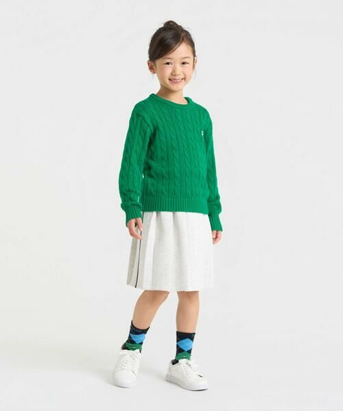 COMME CA ISM / コムサイズム ロング・マキシ丈スカート | インナーパンツ付き プリーツスカート | 詳細1