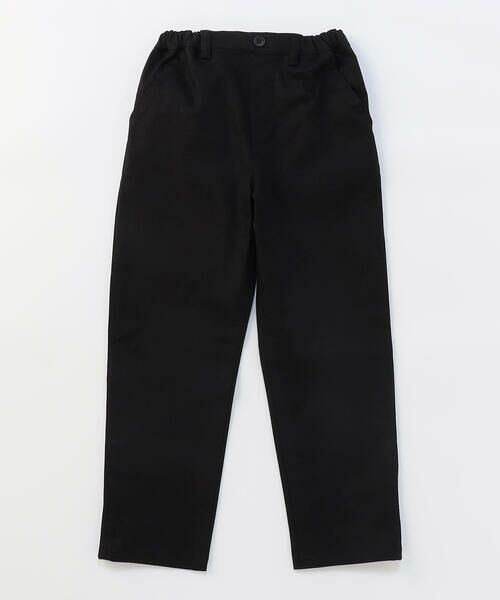 COMME CA ISM / コムサイズム その他パンツ | ベーシック ロングパンツ（ブラック）