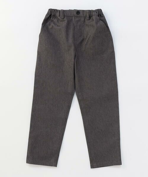 COMME CA ISM / コムサイズム その他パンツ | ベーシック ロングパンツ（チャコール）