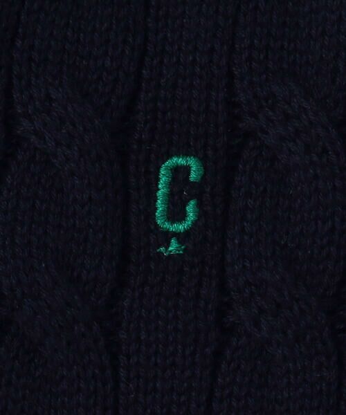 COMME CA ISM / コムサイズム ベスト | ケーブル編み ニットベスト | 詳細11