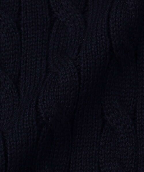 COMME CA ISM / コムサイズム ベスト | ケーブル編み ニットベスト | 詳細12