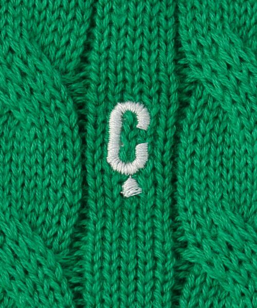 COMME CA ISM / コムサイズム ベスト | ケーブル編み ニットベスト | 詳細19