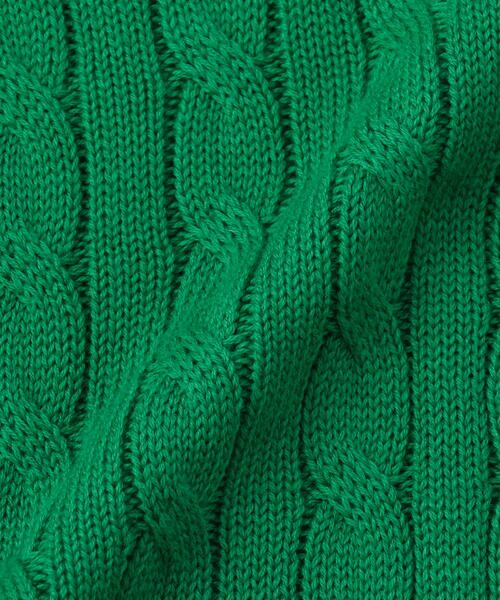 COMME CA ISM / コムサイズム ベスト | ケーブル編み ニットベスト | 詳細20