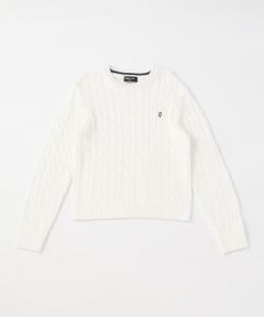 COMME CA ISM / コムサイズム ニット・セーター | ケーブル編み ニットプルオーバー