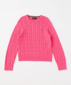 COMME CA ISM / コムサイズム ニット・セーター | ケーブル編み ニットプルオーバー