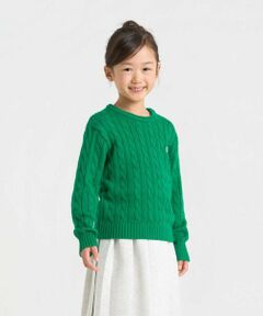 COMME CA ISM / コムサイズム ニット・セーター | ケーブル編み ニットプルオーバー