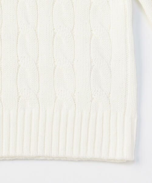 COMME CA ISM / コムサイズム ニット・セーター | ケーブル編み ニットプルオーバー | 詳細4