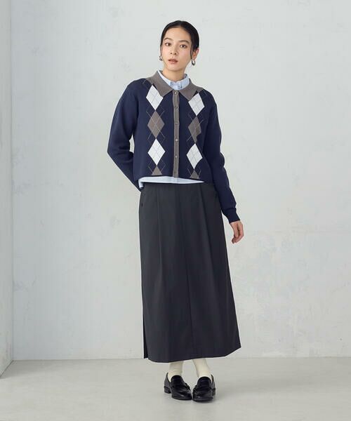 COMME CA ISM / コムサイズム ロング・マキシ丈スカート | ナロースカート | 詳細1