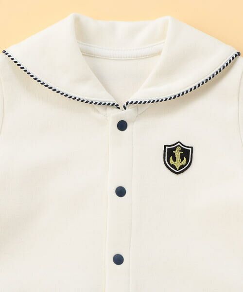 COMME CA ISM / コムサイズム ロンパース | マリンセーラー襟 ツーウェイオール | 詳細2