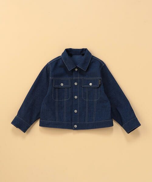 COMME CA ISM / コムサイズム ベビー・キッズグッズ | デニムライクストレッチ フード付き Gジャン (ベビーサイズ) | 詳細2