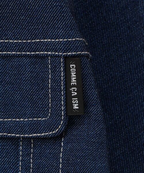 COMME CA ISM / コムサイズム ベビー・キッズグッズ | デニムライクストレッチ フード付き Gジャン (ベビーサイズ) | 詳細7