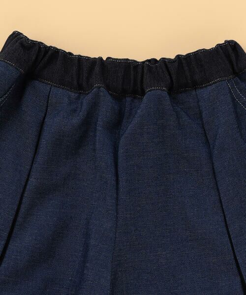 COMME CA ISM / コムサイズム ベビー・キッズグッズ | デニムライクストレッチ キュロットスカート (ベビーサイズ) | 詳細2