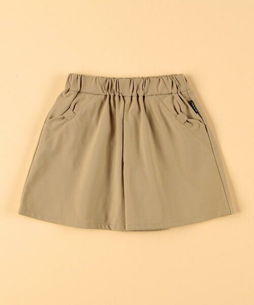 COMME CA ISM / コムサイズム ショート・ハーフ・半端丈パンツ | 水陸両用 キュロットスカート (ベビーサイズ)（ベージュ）