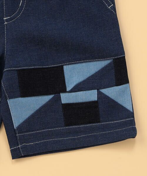 COMME CA ISM / コムサイズム ベビー・キッズグッズ | デニムライクストレッチ ハーフパンツ (ベビーサイズ) | 詳細4