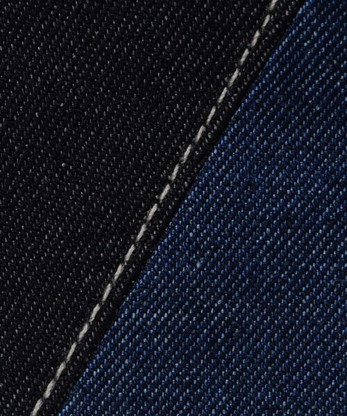COMME CA ISM / コムサイズム スタイ・ビブ | 【リバーシブル】デニムライクストレッチ×ボーダー スタイ | 詳細6