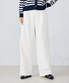 COMME CA ISM / コムサイズム チノ・ワークパンツ | 【美しいベーシックパンツ】裏メッシュ チノパンツ