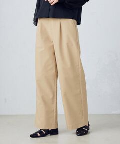 COMME CA ISM / コムサイズム チノ・ワークパンツ | 【美しいベーシックパンツ】裏メッシュ チノパンツ