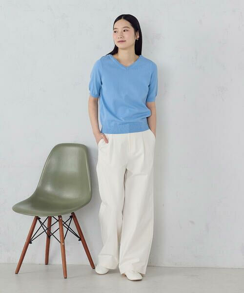 COMME CA ISM / コムサイズム チノ・ワークパンツ | 【美しいベーシックパンツ】裏メッシュ チノパンツ | 詳細9