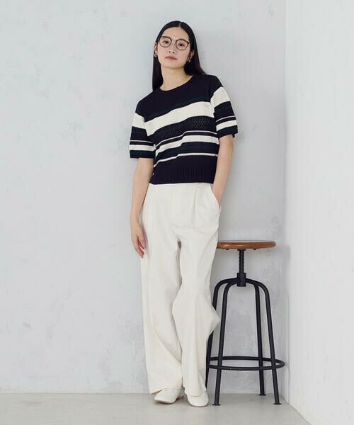 COMME CA ISM / コムサイズム チノ・ワークパンツ | 【美しいベーシックパンツ】裏メッシュ チノパンツ | 詳細10