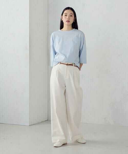 COMME CA ISM / コムサイズム チノ・ワークパンツ | 【美しいベーシックパンツ】裏メッシュ チノパンツ | 詳細12