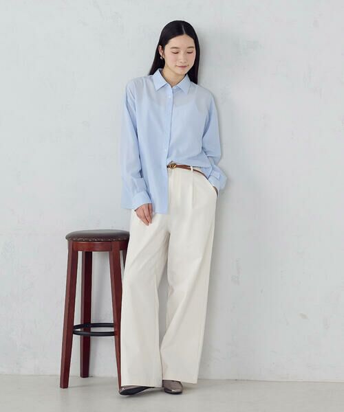 COMME CA ISM / コムサイズム チノ・ワークパンツ | 【美しいベーシックパンツ】裏メッシュ チノパンツ | 詳細13