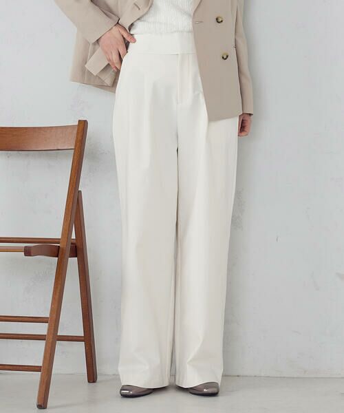 COMME CA ISM / コムサイズム チノ・ワークパンツ | 【美しいベーシックパンツ】裏メッシュ チノパンツ | 詳細16