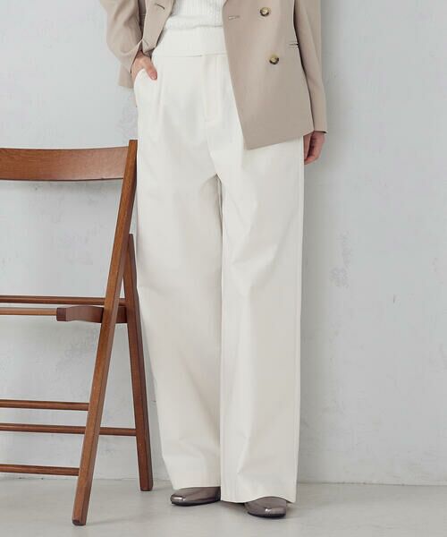 COMME CA ISM / コムサイズム チノ・ワークパンツ | 【美しいベーシックパンツ】裏メッシュ チノパンツ | 詳細18