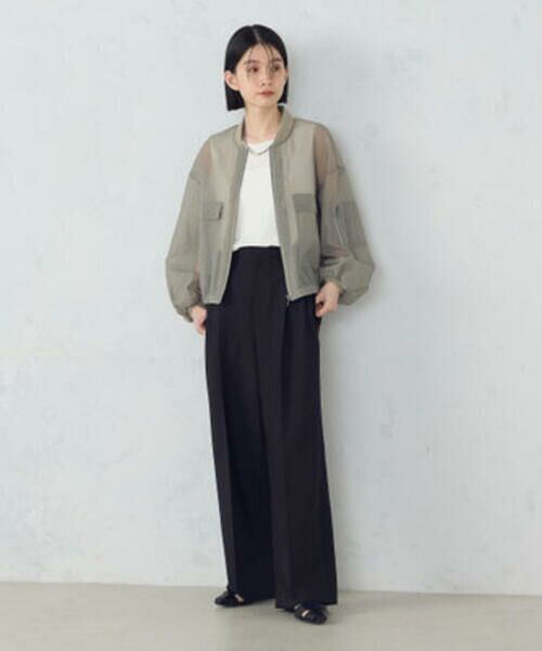 COMME CA ISM / コムサイズム チノ・ワークパンツ | 【美しいベーシックパンツ】裏メッシュ チノパンツ | 詳細20